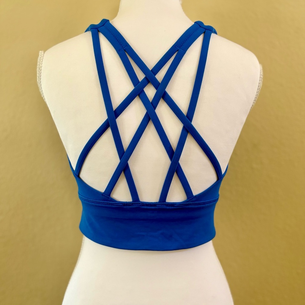 Lululemon Free To Be Serene Bra *Long Line Wild Bluebell (online only) Size 6